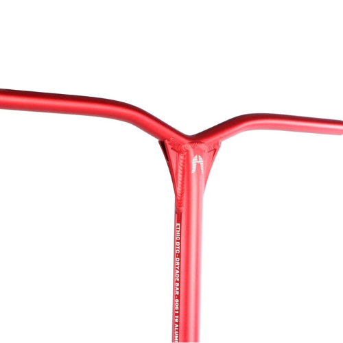 Ethic DTC Guidon Bar Dryade V1 Rouge 670mm Trottinette Freestyle