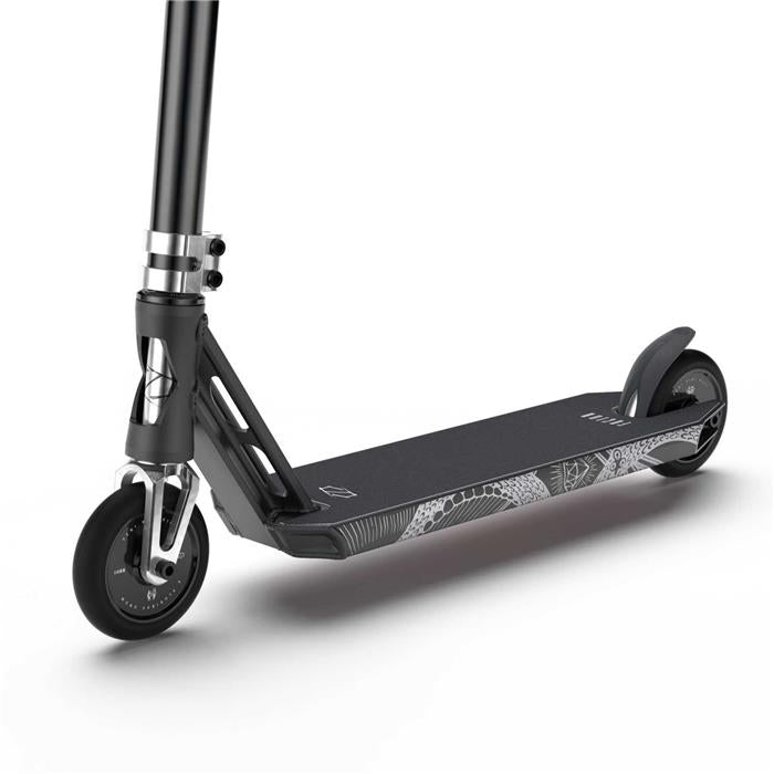 Fuzion Trottinette Freestyle Z350 Serpent Noir et Chrome (tuerie)