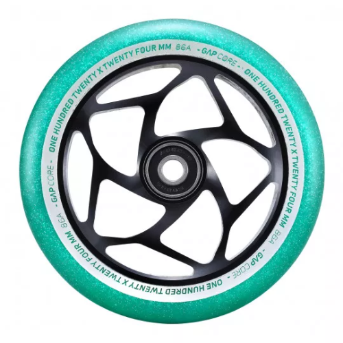 BLUNT Roue Gap Core Noir Jade 120mm trottinette freestyle